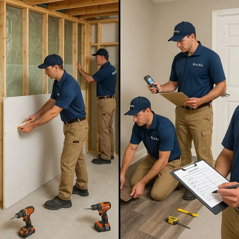 Repairs and Reconstruction process in Lyons, IL